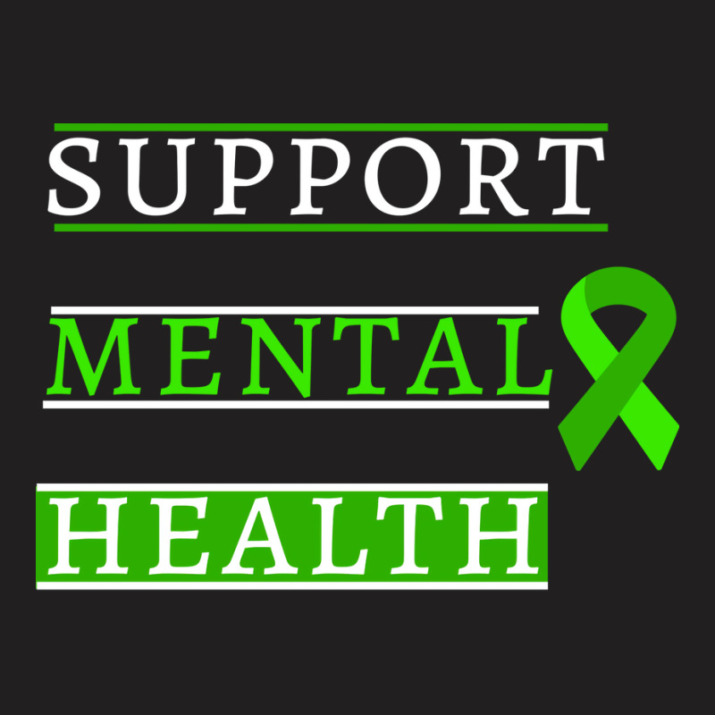 Support Mental Health Retro T-shirt | Artistshot