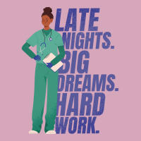 Late Night Big Dreams Hard Work 80s Classic T-shirt | Artistshot