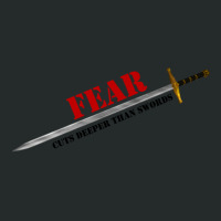 Fear Cuts Deeper Than Swords 6 Women's Triblend Scoop T-shirt | Artistshot