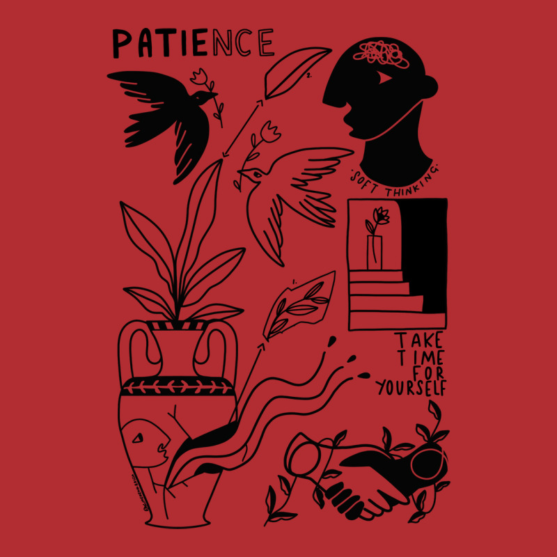 Patience Nostalgia Ladies Fitted T-Shirt by andriscicalau | Artistshot