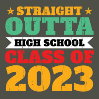 Straight Outta High School Class Of 2023 70s Fleece Short | Artistshot