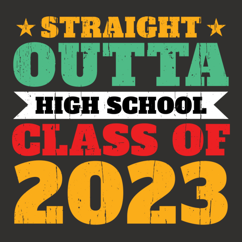 Straight Outta High School Class Of 2023 70s Champion Hoodie by strosesimonsf | Artistshot