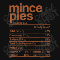 Mince Pies Nutrition Facts Funny Thanksgiving Christmas Food Baby Beanies | Artistshot