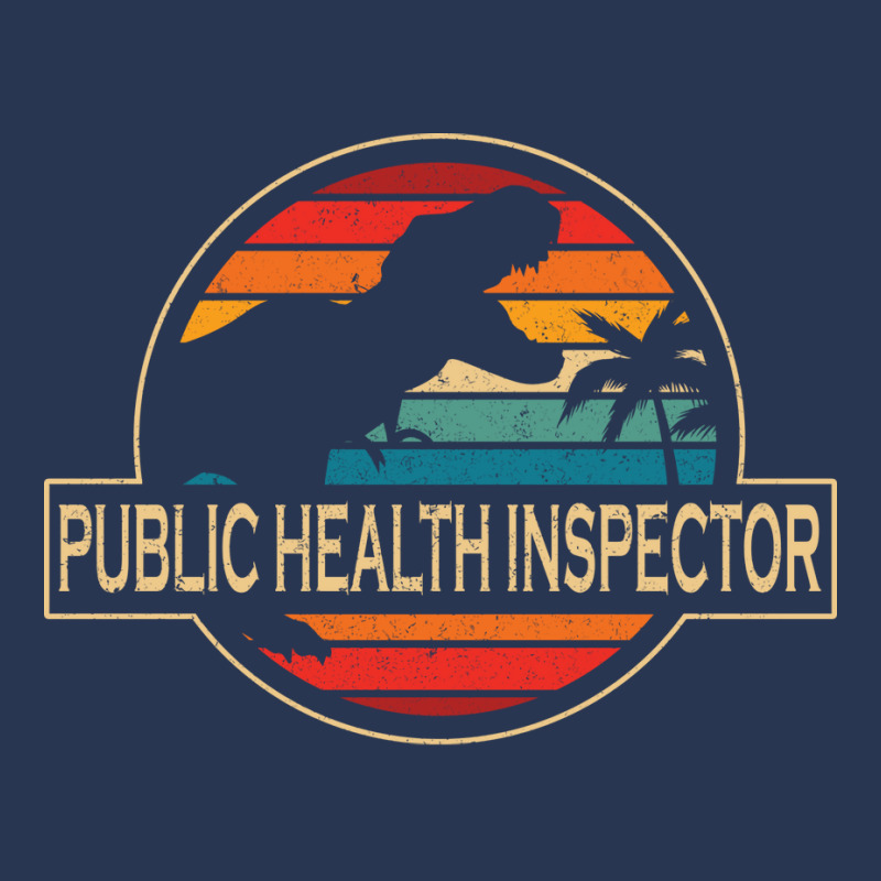 Public Health Inspector Dinosaur 80s Ladies Denim Jacket by archiebornerw | Artistshot