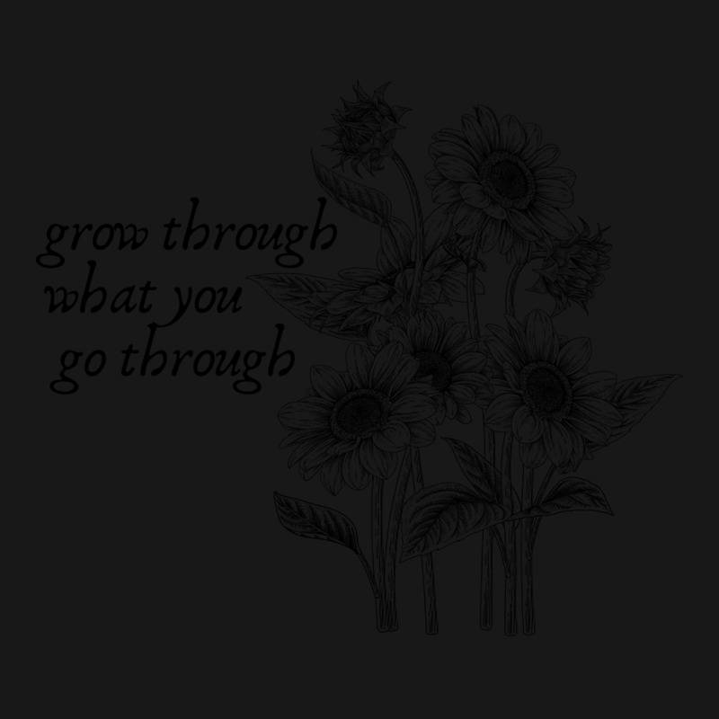 Grow Through What You Go Through Mental Health Aes Flannel Shirt | Artistshot