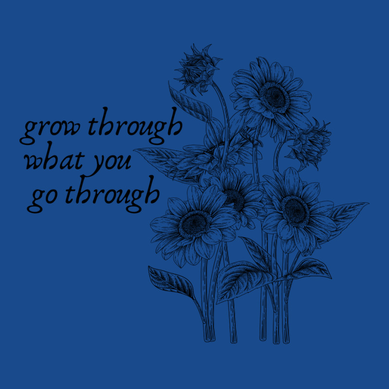 Grow Through What You Go Through Mental Health Aes Tank Top | Artistshot