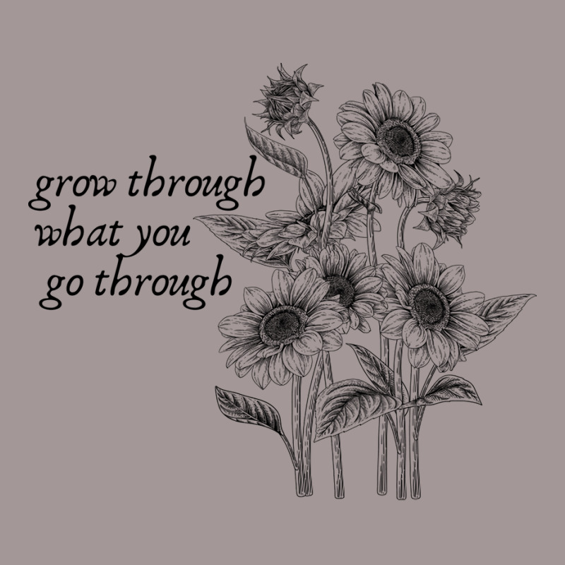 Grow Through What You Go Through Mental Health Aes Vintage Short | Artistshot