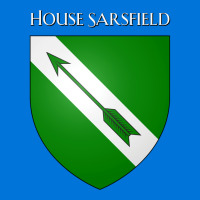 House Sarsfield Coat Of Arms Heraldry Sigil   A So Graphic T-shirt | Artistshot