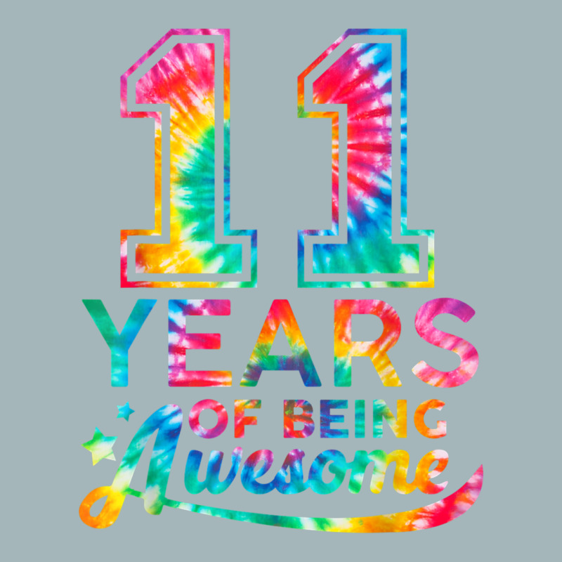 11 Year Of Being Awesome 11 Years Old 11th Birthda Unisex Sherpa-lined Denim Jacket | Artistshot