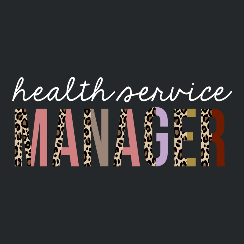 Health Service Manager Leopard Print Funny Gift Hi Crewneck Sweatshirt | Artistshot