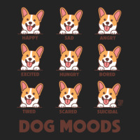 Dog Moods Hipster 3/4 Sleeve Shirt | Artistshot