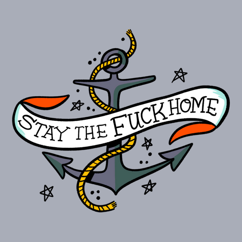 Stay The Fuck Home Hippie Tank Dress by baverradwayf | Artistshot