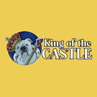 King Of The Castle Bulldog Graphic T-shirt | Artistshot