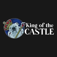 King Of The Castle Bulldog Flannel Shirt | Artistshot