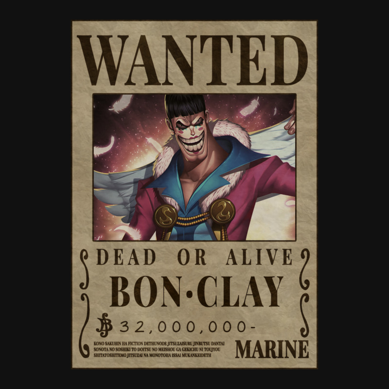 Custom Bon Clay Bounty One Piece Bentham Wanted Bon Kurei Metal Print ...