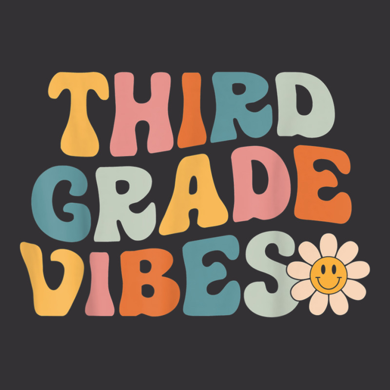 Third Grade Vibes   3rd Grade Team Retro 1st Day O Vintage Hoodie And Short Set | Artistshot