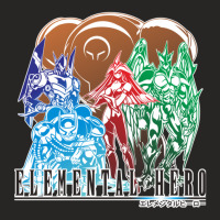 Elemental Hero In Final Fantasy Style Ladies Fitted T-shirt | Artistshot