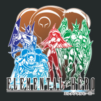 Elemental Hero In Final Fantasy Style Women's Triblend Scoop T-shirt | Artistshot