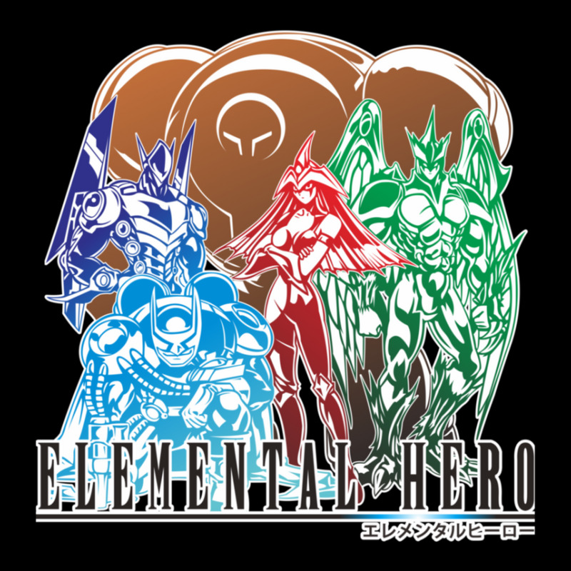 Elemental Hero In Final Fantasy Style Women's V-Neck T-Shirt by ChristineMarieAmundsen | Artistshot