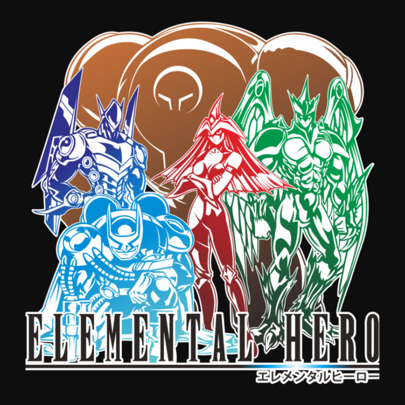 Elemental Hero In Final Fantasy Style Crop Top by ChristineMarieAmundsen | Artistshot