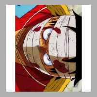 Luffy Angry Wano Ladies Fitted T-shirt | Artistshot