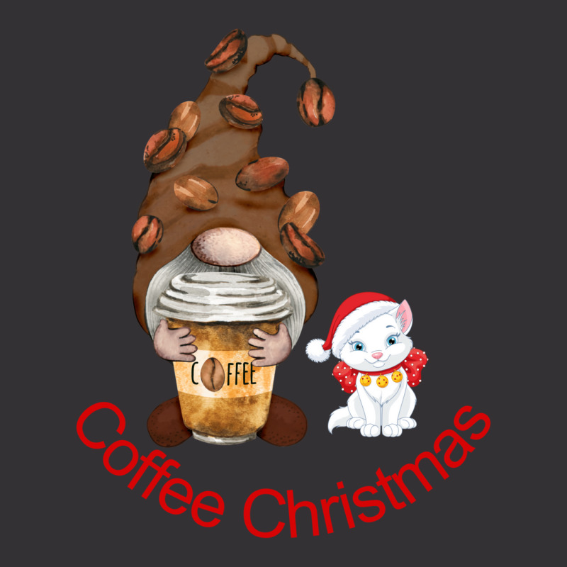 Christmas Coffee And Cat Lover Santa Clause Christ Vintage Hoodie And Short Set | Artistshot