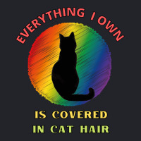 Everything I Own Is Covered In Cat Hair   Dogs Lightweight Hoodie | Artistshot