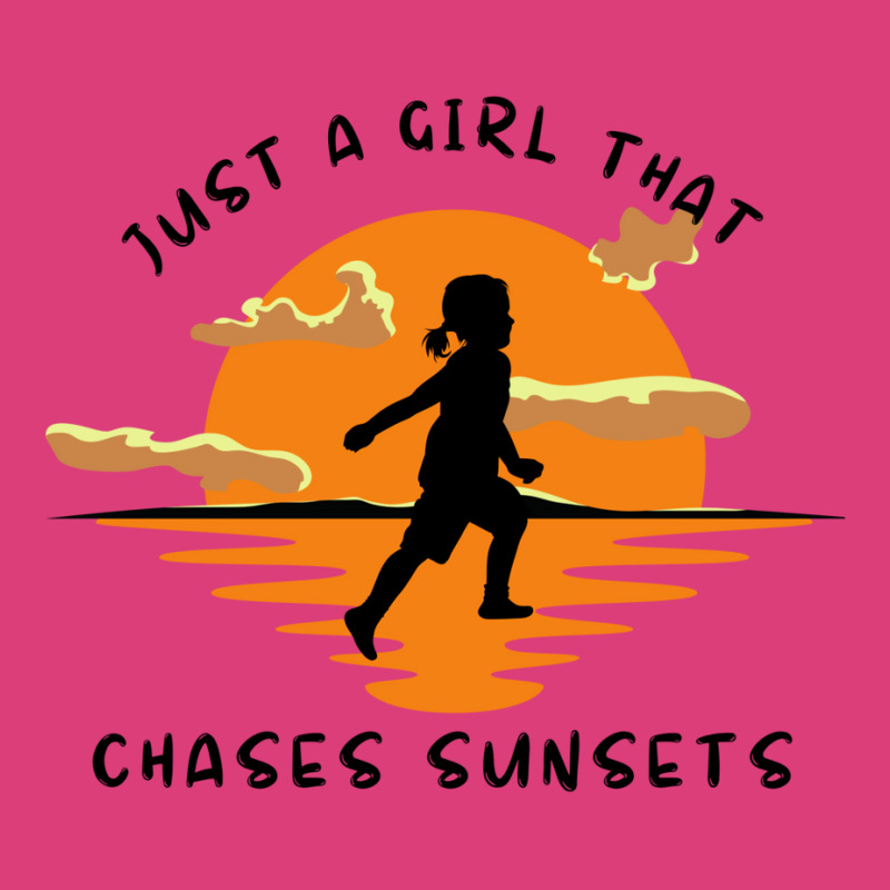 Just A Girl That Chases Sunsets Unisex Hoodie by gunadidropea | Artistshot