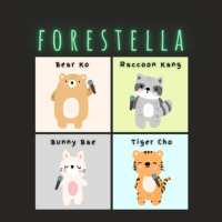 Cute Forestella Fan Art Ladies Fitted T-shirt | Artistshot