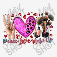 Peace Love Makeup Baby Bibs | Artistshot