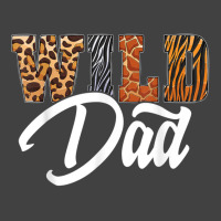 Wild Dad Zoo Born Wild Birthday Safari Jungle T Sh Vintage T-shirt | Artistshot