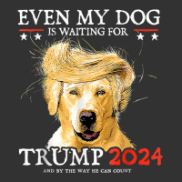 Even My Dog Is Waiting For Trump 2024 Funny Dog Sa Baby Bodysuit | Artistshot