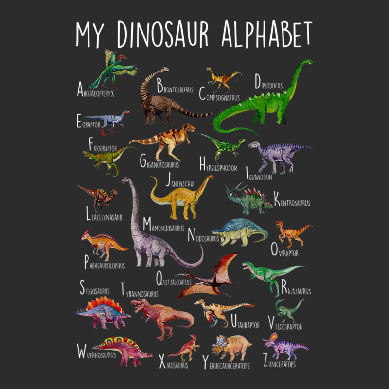 Types Of Dinosaurs Alphabet A Z Abc Dino Rex Ident Exclusive T-shirt | Artistshot