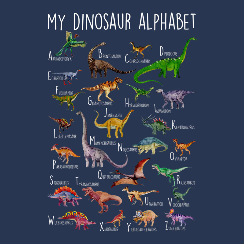 Types Of Dinosaurs Alphabet A Z Abc Dino Rex Ident Men Denim Jacket | Artistshot