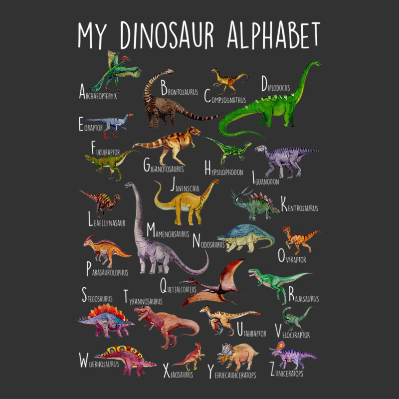 Types Of Dinosaurs Alphabet A Z Abc Dino Rex Ident Baby Bodysuit | Artistshot