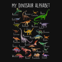 Types Of Dinosaurs Alphabet A Z Abc Dino Rex Ident Baby Beanies | Artistshot