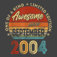 18 Year Old Gifts Awesome Since September 2004 18t Vintage T-shirt | Artistshot