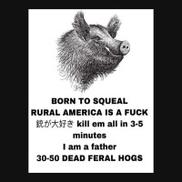 30 50 Feral Hogs Born To Squeal Rural America Is A Graphic Youth T-shirt | Artistshot