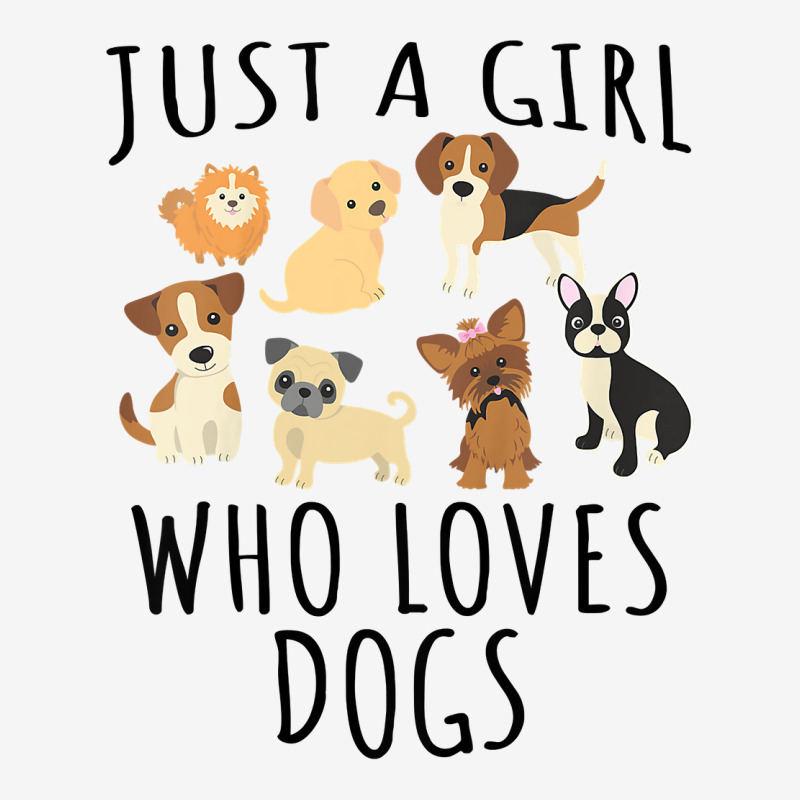 Kids Just A Girl Who Loves Dogs   Funny Puppy T Sh 15 Oz Coffee Mug | Artistshot