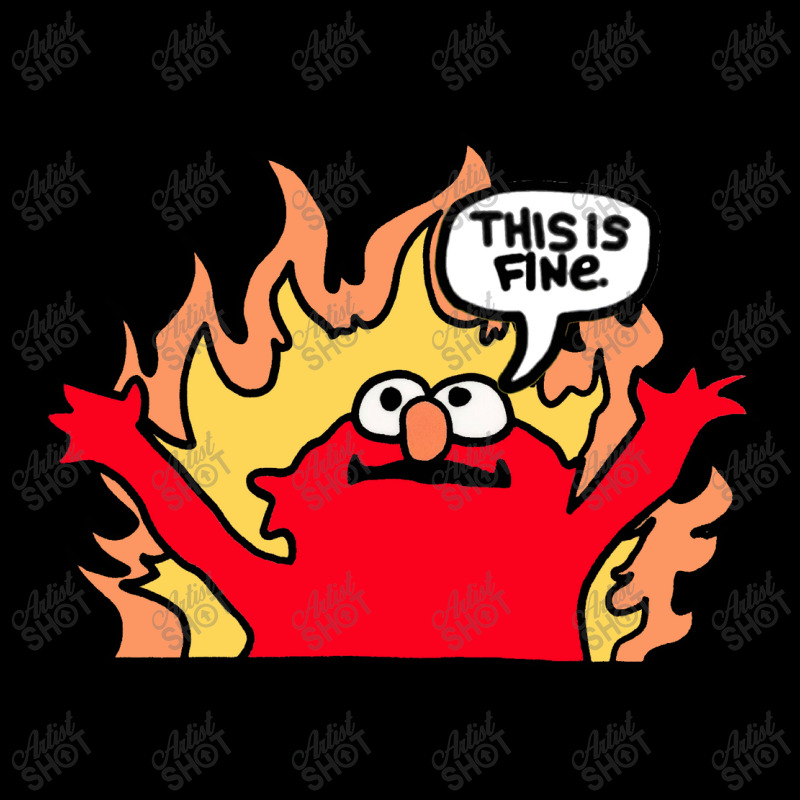 Hellmo This Is Fine Toddler Sweatshirt | Artistshot