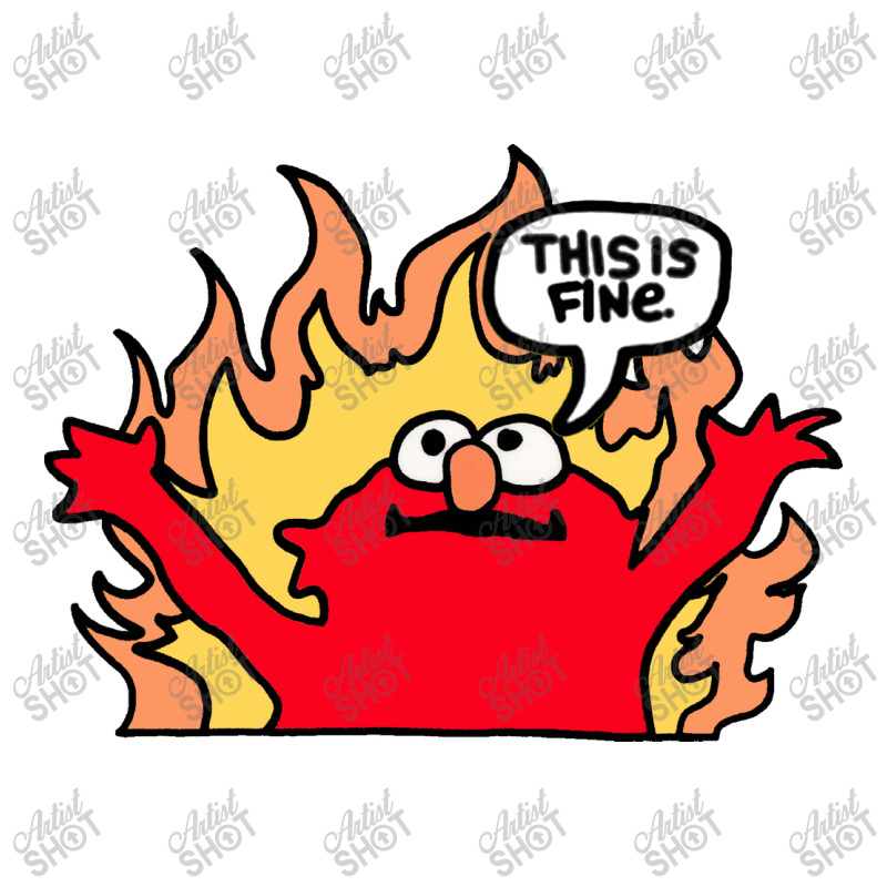 Hellmo This Is Fine Baby Tee | Artistshot