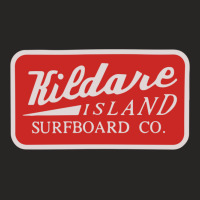 Kildare Island Surf Ladies Fitted T-shirt | Artistshot