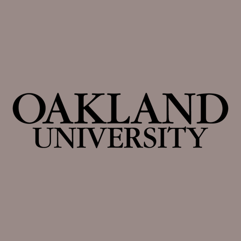 Oakland University Wordmark Vintage T-Shirt by CollegeStar | Artistshot