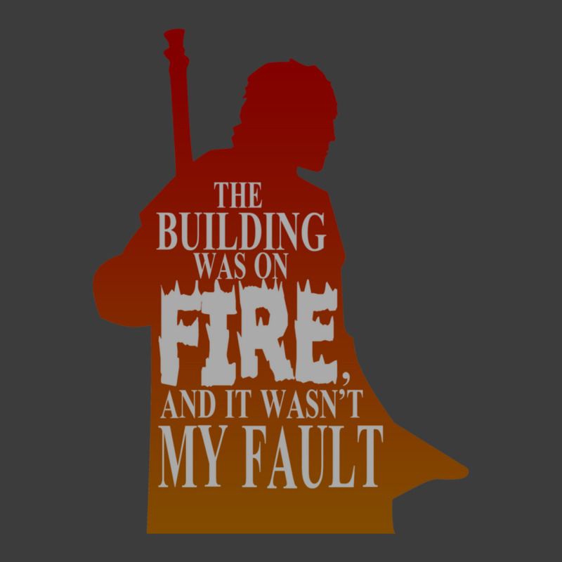 The Building Was On Fire Men's Polo Shirt | Artistshot