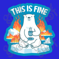 This Is Fine Polar Bear Toddler Hoodie | Artistshot