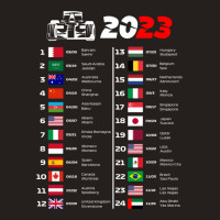 Formula One Calendar 2023 Tank Top | Artistshot