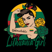 Lithuanian Girl Lithuania Woman Lithuanians Flag P Fleece Short | Artistshot