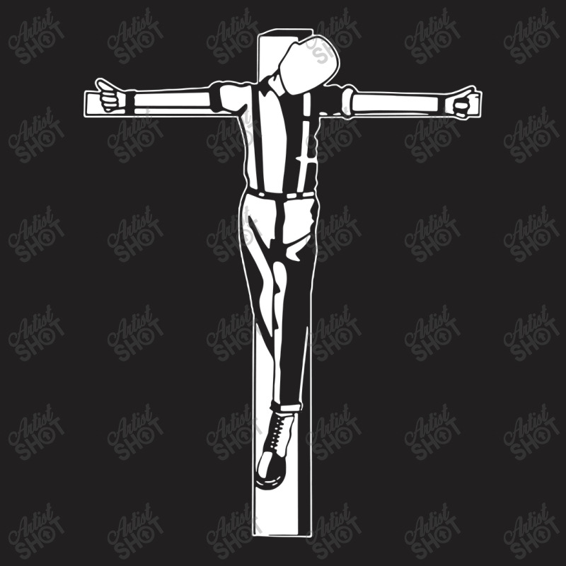 Crucified Skin Skinhead T-shirt | Artistshot