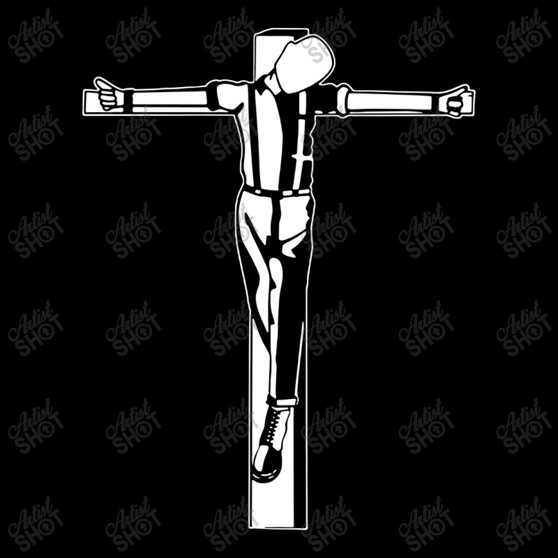 Crucified Skin Skinhead Fleece Short | Artistshot