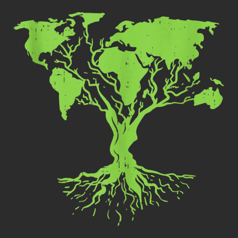 Earth Day 2023 Cute World Map Tree Pro Environment Exclusive T-shirt | Artistshot